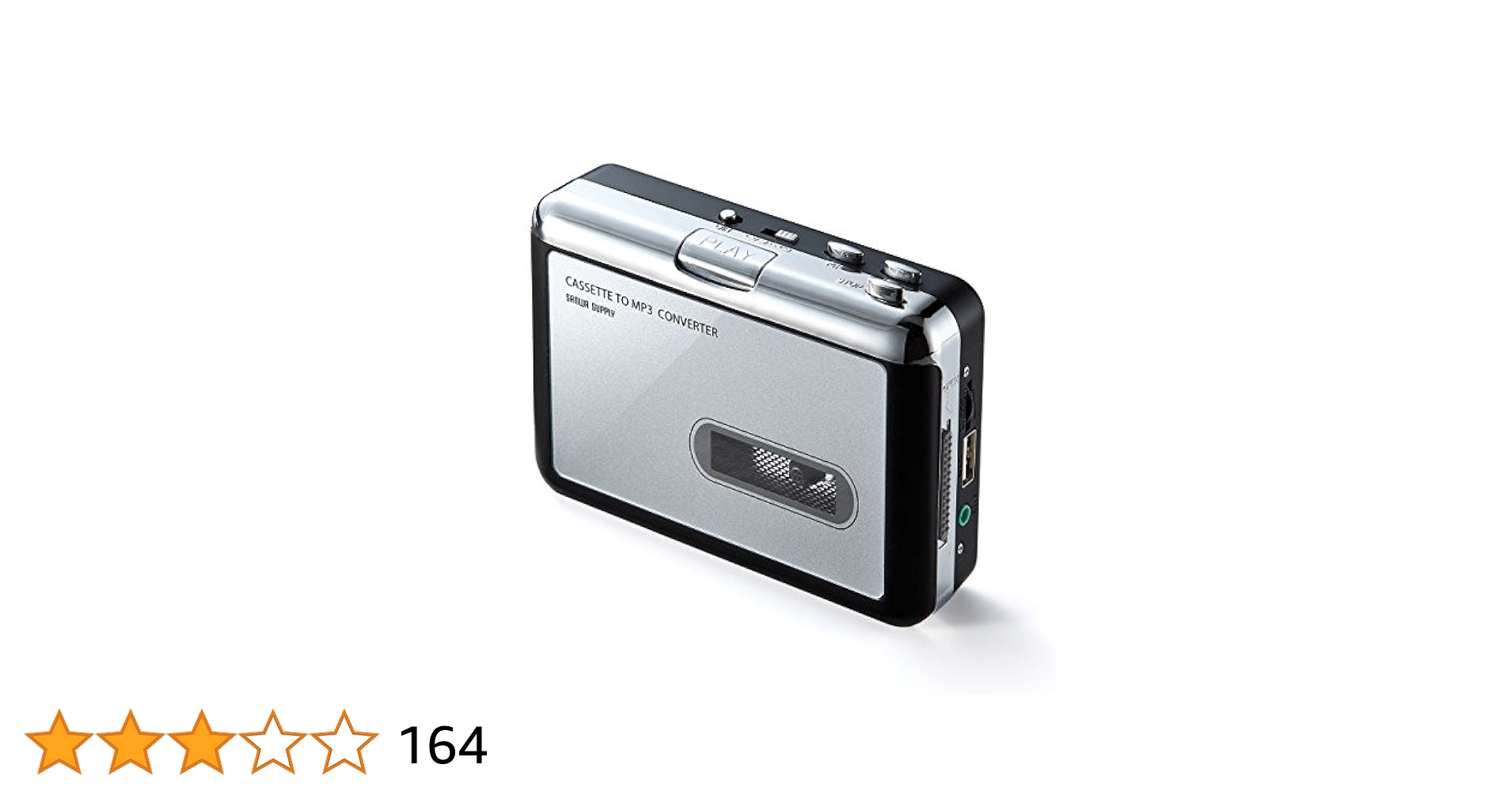 サンワダイレクト カセットテープ変換プレーヤー 400-MEDI033 Amazon.co.jp: サンワダイレクト カセットテープ MP3変換